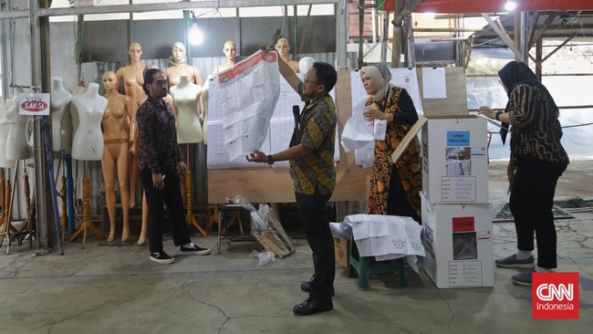 Di Dapil Jawa Tengah V, perolehan suara caleg dari PDIP sangat tinggi. Salah satunya Puan Maharani. Namun capres-cawapres yang unggul adalah Prabowo-Gibran.