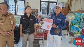Petugas KPPS Temukan Surat Suara Gambar Palu Arit di TPS Semarang