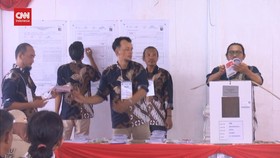 VIDEO: Ganjar-Mahfud Unggul di TPS Mahfud di Sleman