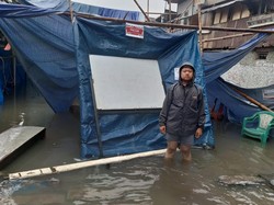 TPS di Jakarta Terdampak Banjir Bertambah Jadi 70, Ini Sebaran Lokasinya