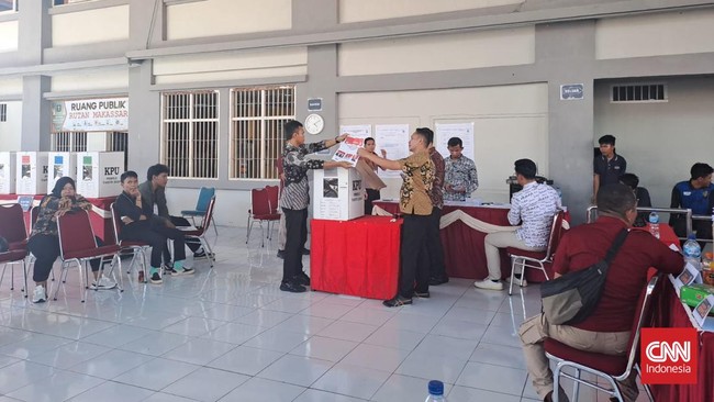 Prabowo-Gibran unggul telak di tiga TPS Rutan Makassar pada perhitungan suara Pilpres 2024.