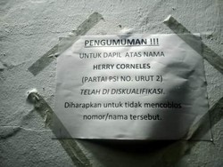 Heboh KPU Manado Umumkan Caleg Dicoret di TPS-Minta Warga Tak Coblos