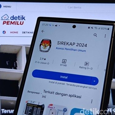 Link Instal & Cara Cek Sirekap untuk Lihat Hasil Pemilu 2024