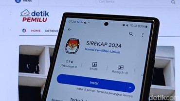 Link Instal & Cara Cek Sirekap untuk Lihat Hasil Pemilu 2024