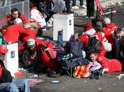 Horor Penembakan di Parade Super Bowl Kansas City