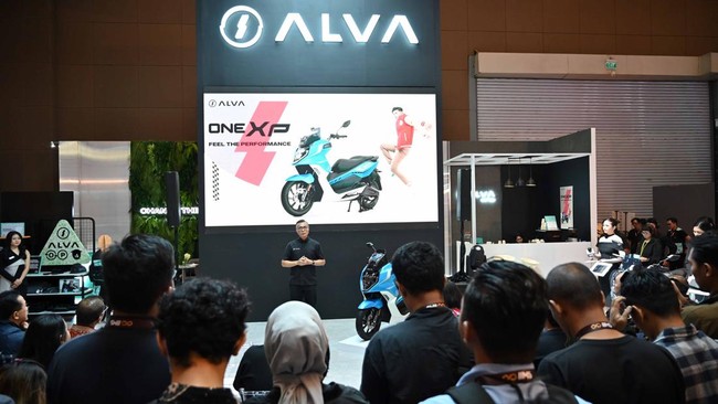One XP merupakan motor listrik ketiga di line-up Alva setelah Alva One dan Cervo.