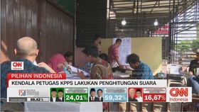VIDEO: Kendala Petugas KPPS Lakukan Penghitungan Suara