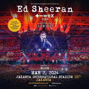 Alasan Venue Konser Ed Sheeran Pindah dari GBK ke JIS