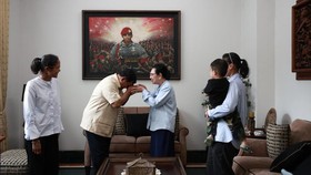 Prabowo Kunjungi Rumah Eks KASAD Almarhum Wismoyo Arismunandar