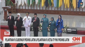 VIDEO: Pelantikan Pj Gubernur Jatim &Pelantikan Pj Ketua TP PKK Jatim