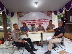 Polisi Apresiasi Andil Pokdarkamtibmas Pancoran Jaga Keamanan Saat Pemilu