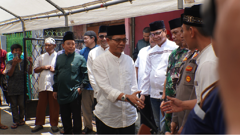 Bupati Bandung Dadang Supriatna menyampaikan rasa terima kasih kepada seluruh masyarakat Kabupaten