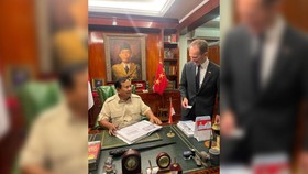 Dubes Inggris Temui Prabowo, Beri Surat Ucapan Selamat PM Rishi Sunak