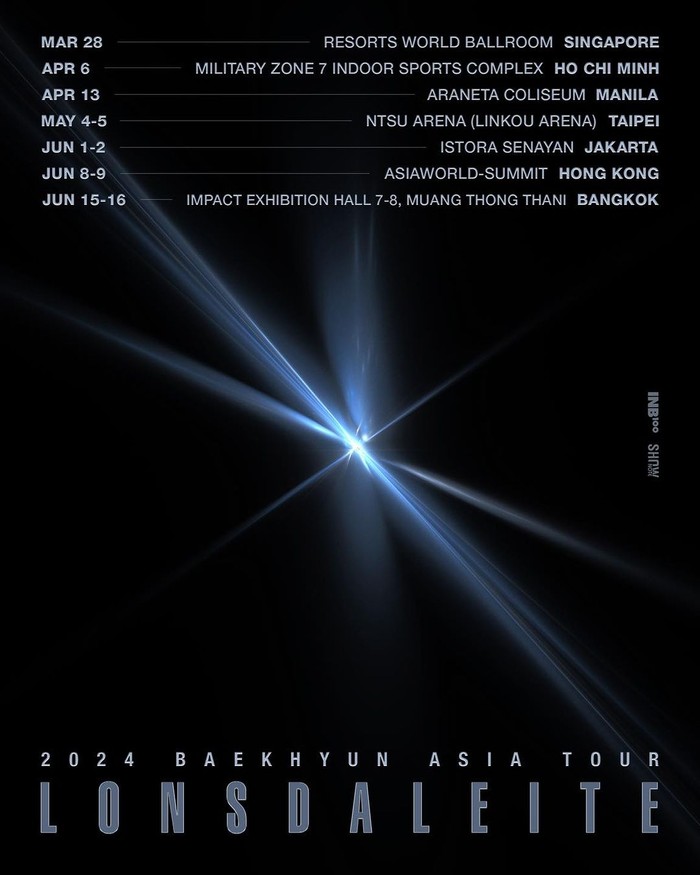 Konser Baekhyun EXO di Indonesia/Foto: Instagram.com/applewood_official