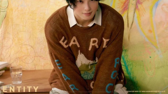 Pancarkan Seluruh Pesonanya dalam Debut Solo, Cha Eun Woo Rilis Mini Album 'Entity'