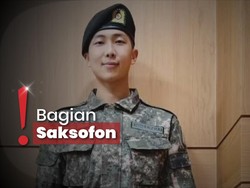 Potret Menawan RM BTS Jadi Anggota Band Militer saat Wamil Terungkap