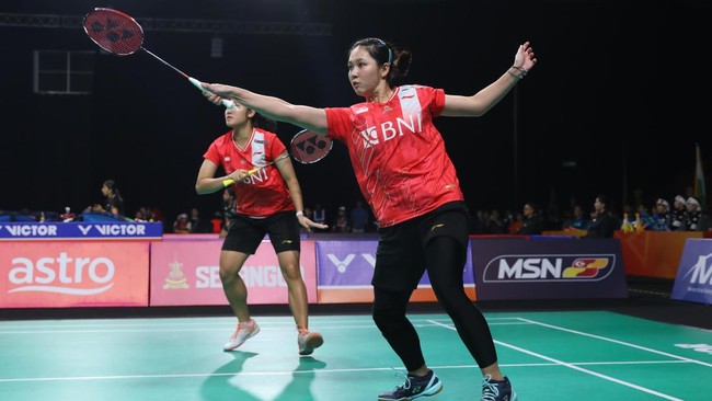 Lanny/Ribka Terkendala Inkonsistensi dalam Kejutan atas Unggulan China