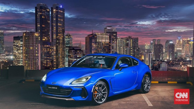 Mobil sport andalan Subaru, BRZ, mendapat penyegaran terbaru di IIMS 2024.
