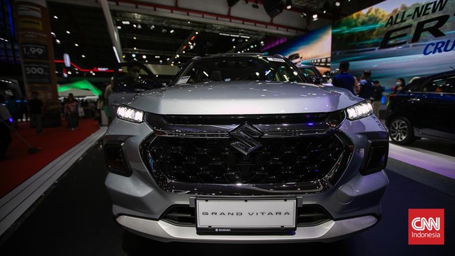 Sejumlah model mobil hybrid mendapatkan diskon besar di GIIAS 2024, salah satunya Suzuki Grand Vitara yang diberi rabat Rp35 juta.