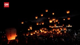 VIDEO: Festival Lentera di Taiwan Bawa Harapan untuk Tahun Baru Naga