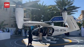 VIDEO: Dubai Bakal Punya Taksi Terbang di 2026