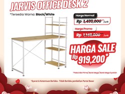 Meja Kerja Diskon Hampir Rp 600 Ribu di Transmart, Serbu Pak!