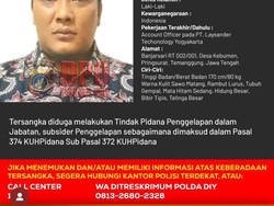 Penggelapan Berujung Eko Prayitno Jadi Buron Polda DIY