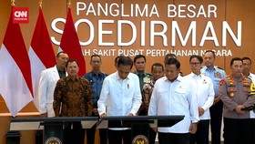 VIDEO: Prabowo Dampingi Jokowi Resmikan RSPPN Panglima Besar Soedirman