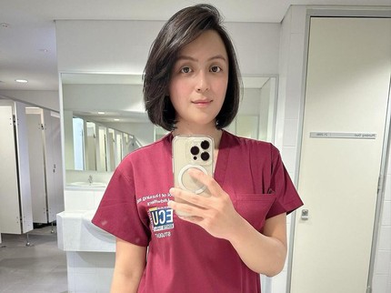 7 Potret Jill Carissa, Mantan Aktris Drama Kolosal yang Kini Jadi Suster di Australia
