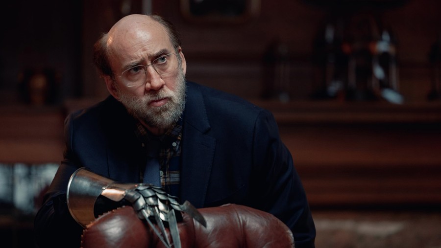 Cuplikan adegan di dalam film Dream Scenario.