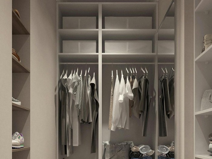 Ilustrasi walk in closet Perbandingan Gaya Hidup Konglomerat di Drakor dan Dunia Nyata