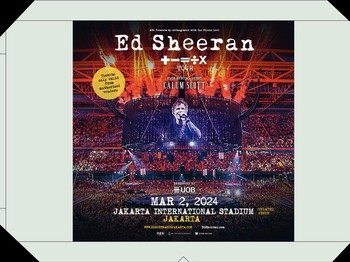 Kenapa Konser Ed Sheeran Pindah ke Jakarta International Stadium?