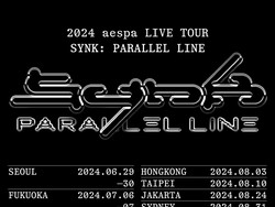 aespa Adakan World Tour ke-2 '2024 aespa LIVE TOUR - SYNK : Parallel Line'