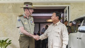 Prabowo Terima Kunjungan Panglima Angkatan Bersenjata Australia