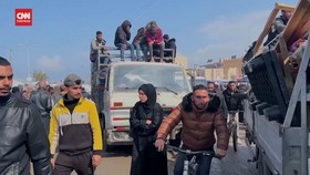 VIDEO: Warga Rafah Pasrah Hadapi Operasi Militer Israel