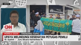 VIDEO: Upaya Melindungi Kesehatan Petugas Pemilu