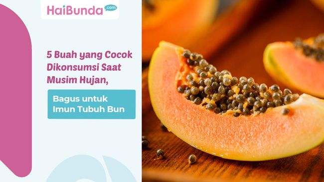 8 Buah Sehat untuk Tingkatkan Imunitas Saat Hujan di Indonesia