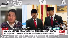 VIDEO: AHY Jadi Menteri, Demokrat Resmi Gabung Kabinet Jokowi