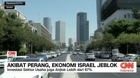 VIDEO: Akibat Perang, Ekonomi Israel Jeblok