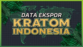 INFOGRAFIS: Data Ekspor Kratom ke Berbagai Negara
