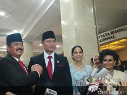 Usai Dilantik, Menteri AHY Tiba di Kementerian ATR/BPN untuk Sertijab
