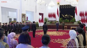 Daftar Menteri Jokowi Usai AHY Dilantik Jadi Menteri ATR/BPN