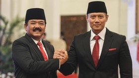 FOTO: AHY Jadi Menteri ATR, Hadi Tjahjanto Jabat Menko Polhukam