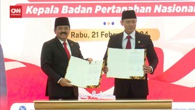 VIDEO: AHY dan Hadi Tjahjanto Sertijab di Kementrian ATR/BPN