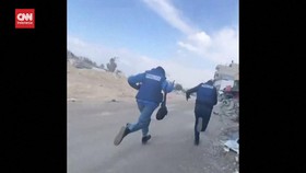VIDEO: Jurnalis Rekam Perang Sengit Israel dan Hamas di Gaza