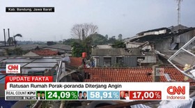 VIDEO: Angin Dahsyat Di Bandung, Puting Beliung Atau Tornado?