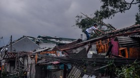 FOTO: Kerusakan Imbas Angin Tornado di Rancaekek Bandung