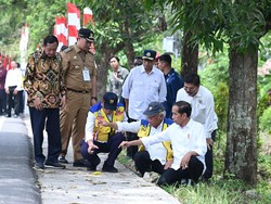 Jokowi Resmikan 15 Ruas Jalan di Sulawesi Tengah Total Rp 330 M