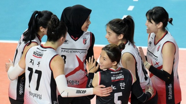 Libero Red Sparks Noh Ran mengaku lebih merasa kecewa ketimbang puas setelah timnya mengalahkan Hi Pass dalam lanjutan putaran keenam Liga Voli Korea.