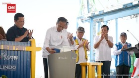 VIDEO: Jokowi Resmikan Makassar New Port Bernilai Rp5,4 Triliun
